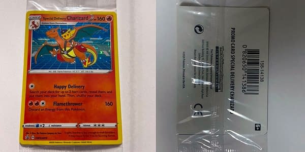Special Delivery Charizard. Credit: Pokémon TCG