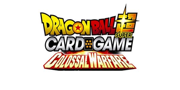 Colossal Warfare logo. Credit: Dragon Ball Super Card Game