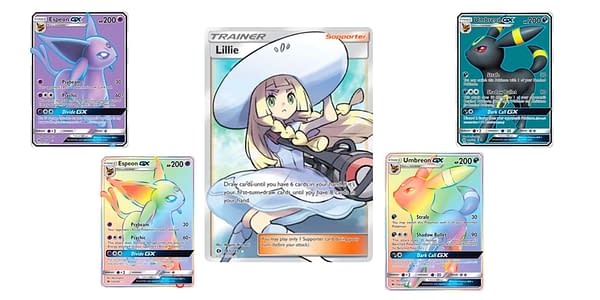 Cards of Sun & Moon. Credit: Pokémon TCG