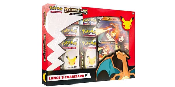 Lance's Charizard V box. Credit: Pokémon TCG