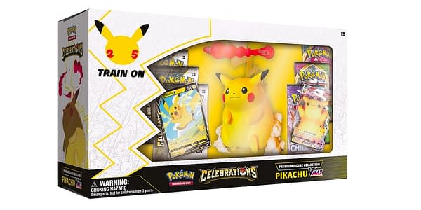 Celebrations Pikachu figure collection Credit: Pokémon TCG