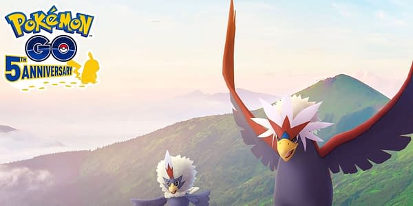 Rufflet & Braviary in Pokémon GO. Credit: Niantic