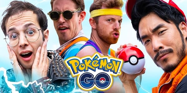 Pokémon GO and the Try Guys collaboration. Credit: Niantic