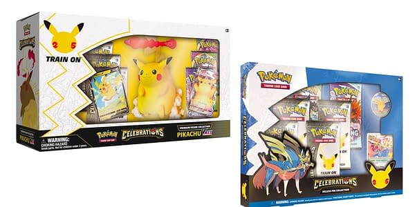 Celebrations products. Credit: Pokémon TCG