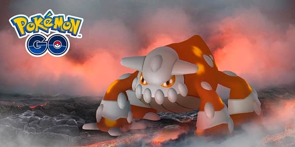 Heatran in Pokémon GO. Credit: Niantic