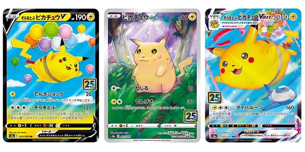 Pokémon TCG 25th Anniversary Set Gives Classic Pikachu A Full Art