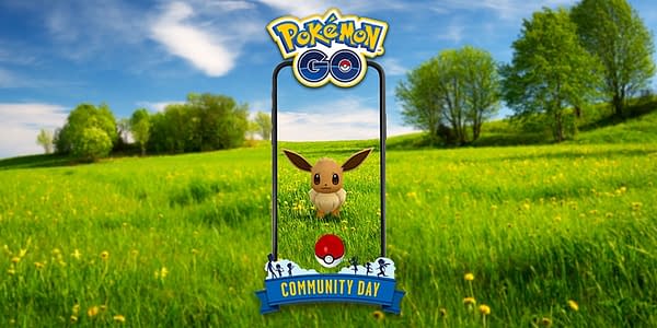 Eevee Community Day graphic in Pokémon GO. Credit: Niantic