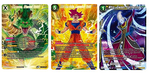 Promo cards. Credit: Dragon Ball Super CG