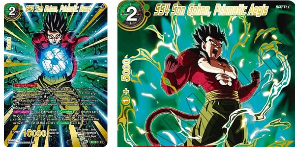 Cards of Dragon Ball Super 2021 Anniversary Set. Credit: Bandai