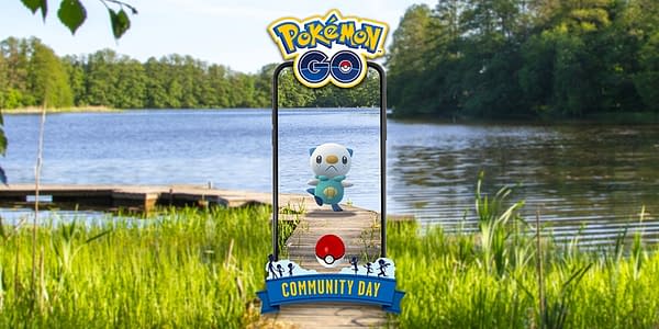 Oshawott Community Day in Pokémon GO. Credit: Niantic