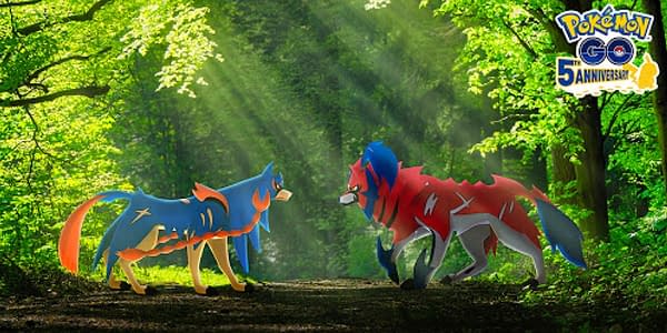 Zacian & Zamazenta in Pokémon GO. Credit: Niantic