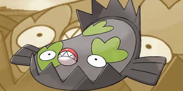 Galarian Stunfisk design. Credit: Pokémon Company