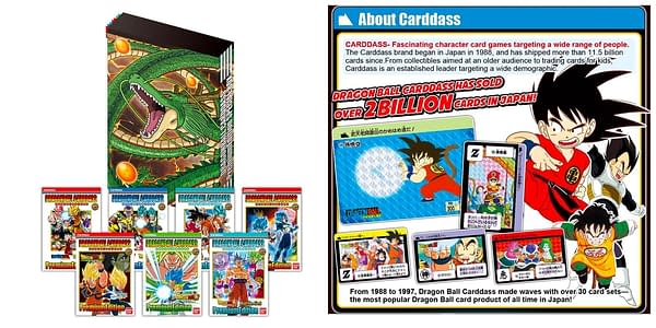 Dragon Ball Carddass Premium Edition DX. Credit: Bandai