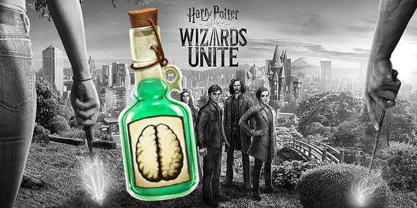 Baruffio's Brain Elixir in Harry Potter: Wizards Unite. Credit: Niantic