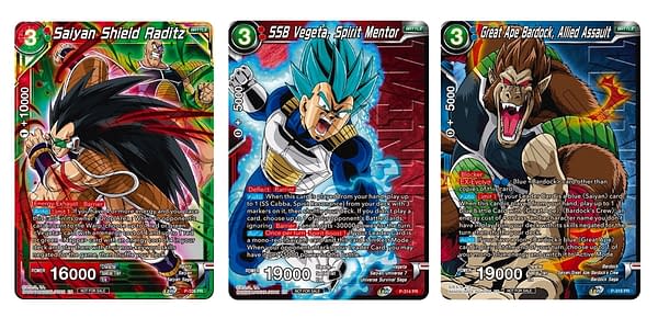 Promo cards. Credit: Dragon Ball Super Card Game