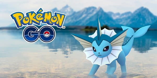 Vaporeon in Pokémon GO. Credit: Niantic