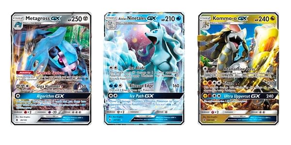 The Cards of Guardians Rising. Credit: Pokémon TCG