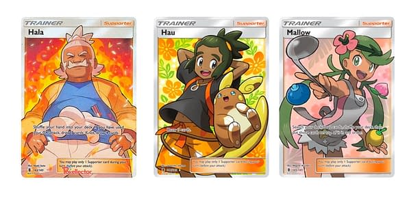 Cards of Guardians Rising. Credit: Pokémon TCG