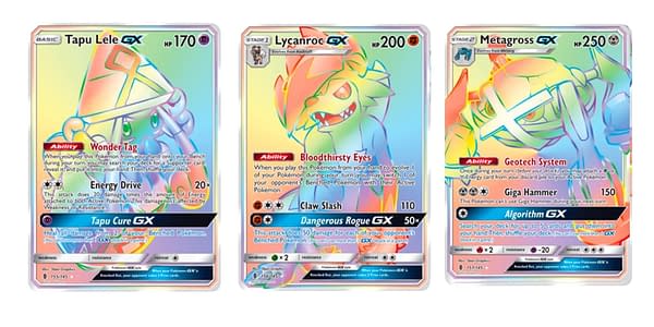 The Cards of Guardians Rising. Credit: Pokémon TCG