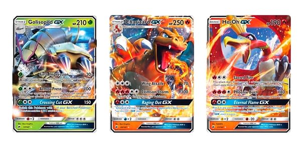 Cards of Burning Shadows. Credit: Pokémon TCG