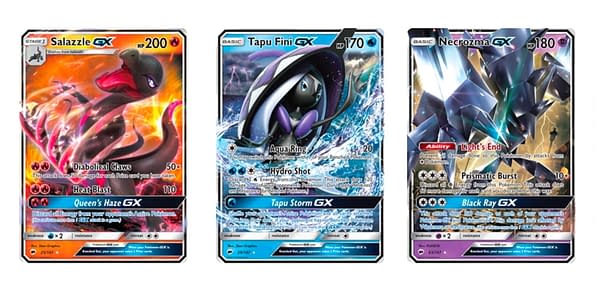 The Cards of Burning Shadows. Credit: Pokémon TCG