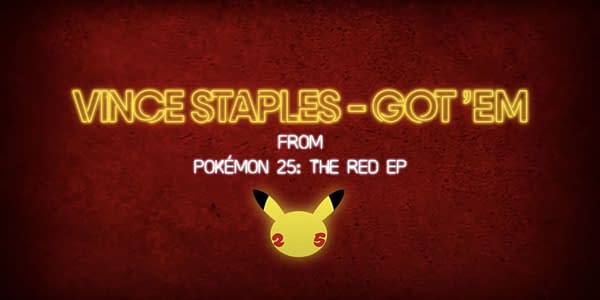 Vince Staples – Got 'Em (Visualizer) screenshot. Credit: Pokémon Company International