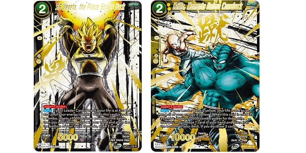 Dragon Ball Super 2021 Anniversary Reprint cards. Credit: Bandai