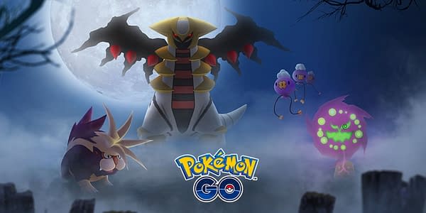 Halloween 2020 graphic in Pokémon GO. Credit: Niantic