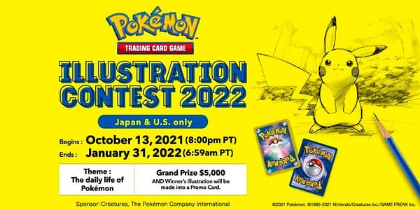 Illustration Contest 2022. Credit: Pokémon TCG