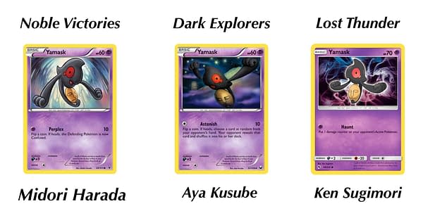 Yamask Cards. Credit: Pokémon TCG