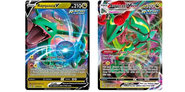 Cards of Sword & Shield - Evolving Skies. Credit: Pokémon TCG