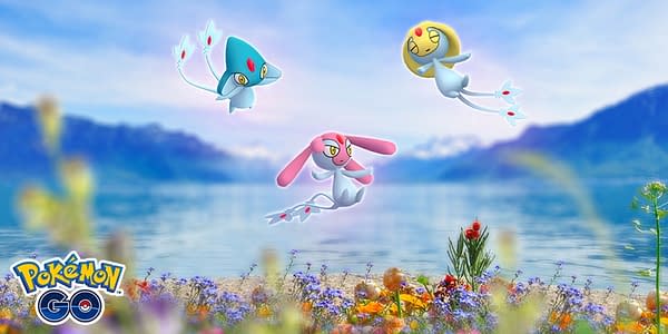 The Lake Trio in Pokémon GO. Credit: Niantic