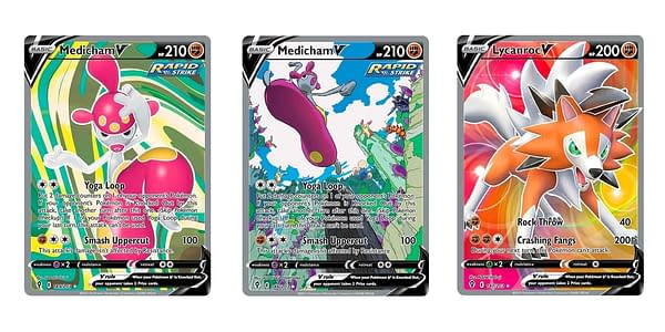 Evolving Skies cards. Credit: Pokémon TCG