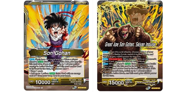 Saiyan Showdown cards. Credit: Dragon Ball Super Card Game