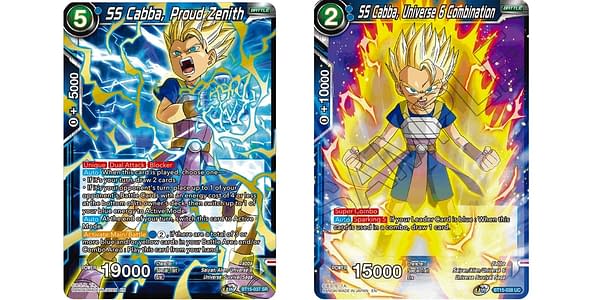 Cards of Saiyan Showdown. Credit: Dragon Ball Super Card Game