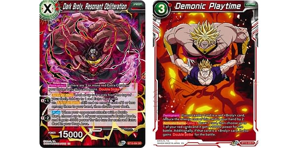 Saiyan Showdown cards. Credit: Dragon Ball Super