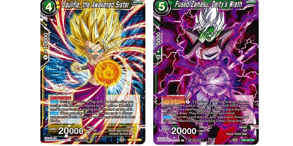 Tournament Pack 6 cards. Credit: Dragon Ball Super Card Game
