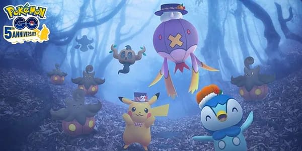 Pokémon GO Halloween 2021 event image. Credit: Niantic