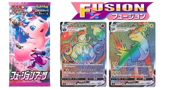 Fusion Arts cards. Credit: Pokémon TCG