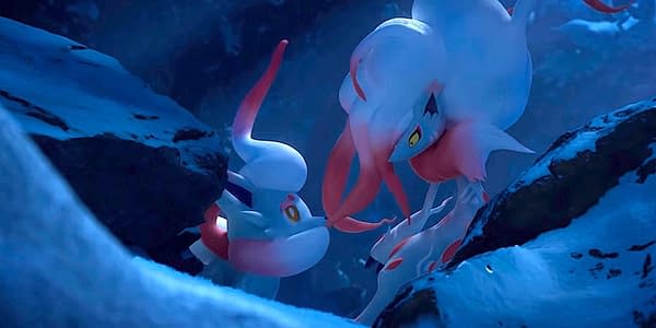 Hisuian Zorua & Zoroark. Credit: Pokémon Legends: Arceus
