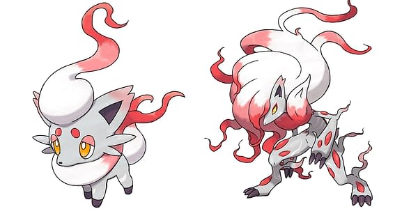Hisuian Zorua & Zoroark design. Credit: Pokémon.