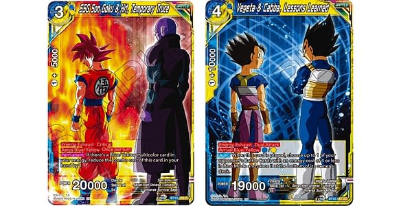 Saiyan Showdown cards. Credit: Dragon Ball Super Card Game