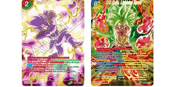 Saiyan Showdown cards. Credit: Dragon Ball Super Card Game