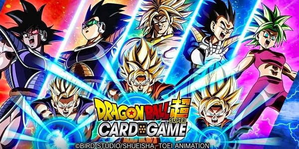 Saiyan Showdown graphic. Credit: Dragon Ball Super Card Game