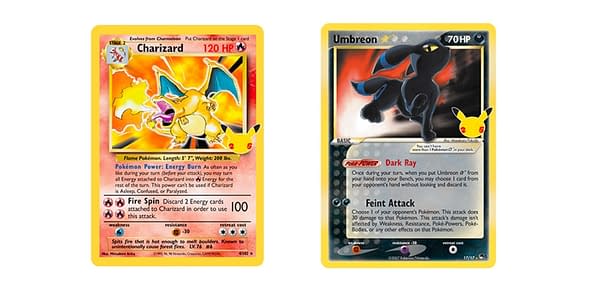 Cards of Celebrations. Credit: Pokémon TCG