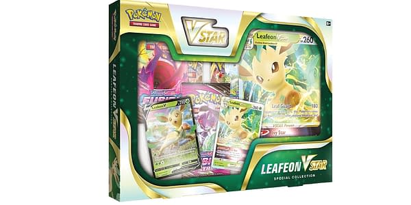 Leafeon VSTAR Special Collection. Credit: Pokémon TCG.