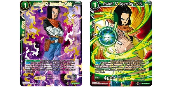 Android 17 card. Credit: Dragon Ball Super Card Game