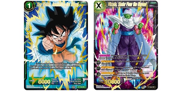 Cards of Mythic Booster. Credit: Dragon Ball Super Card Game