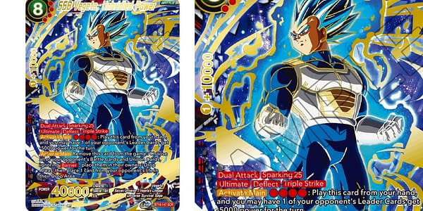 SSB Vegeta SCR. Credit: Dragon Ball Super Card Game