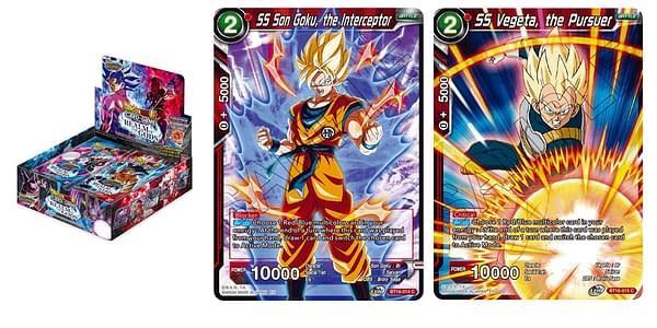 Realm of the Gods cards. Credit: Dragon Ball Super Card Game